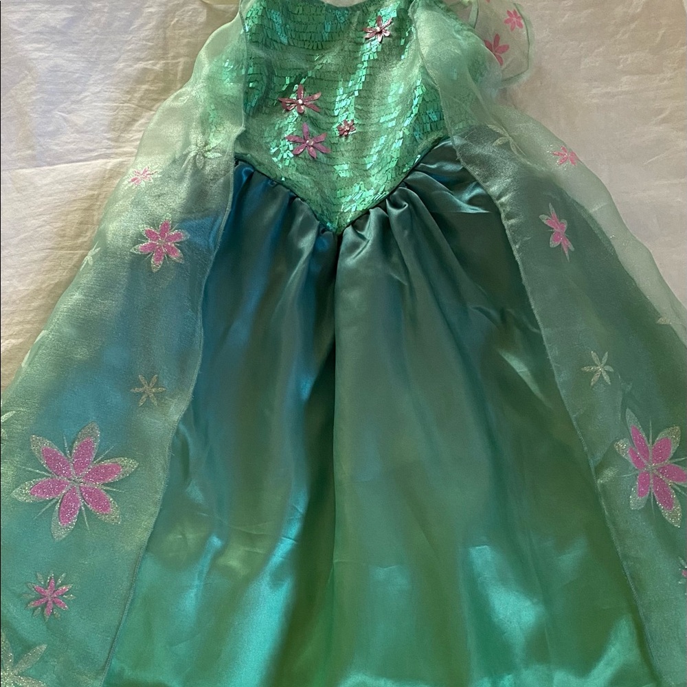 Disney Parks Frozen Dress Up Size Small Costume